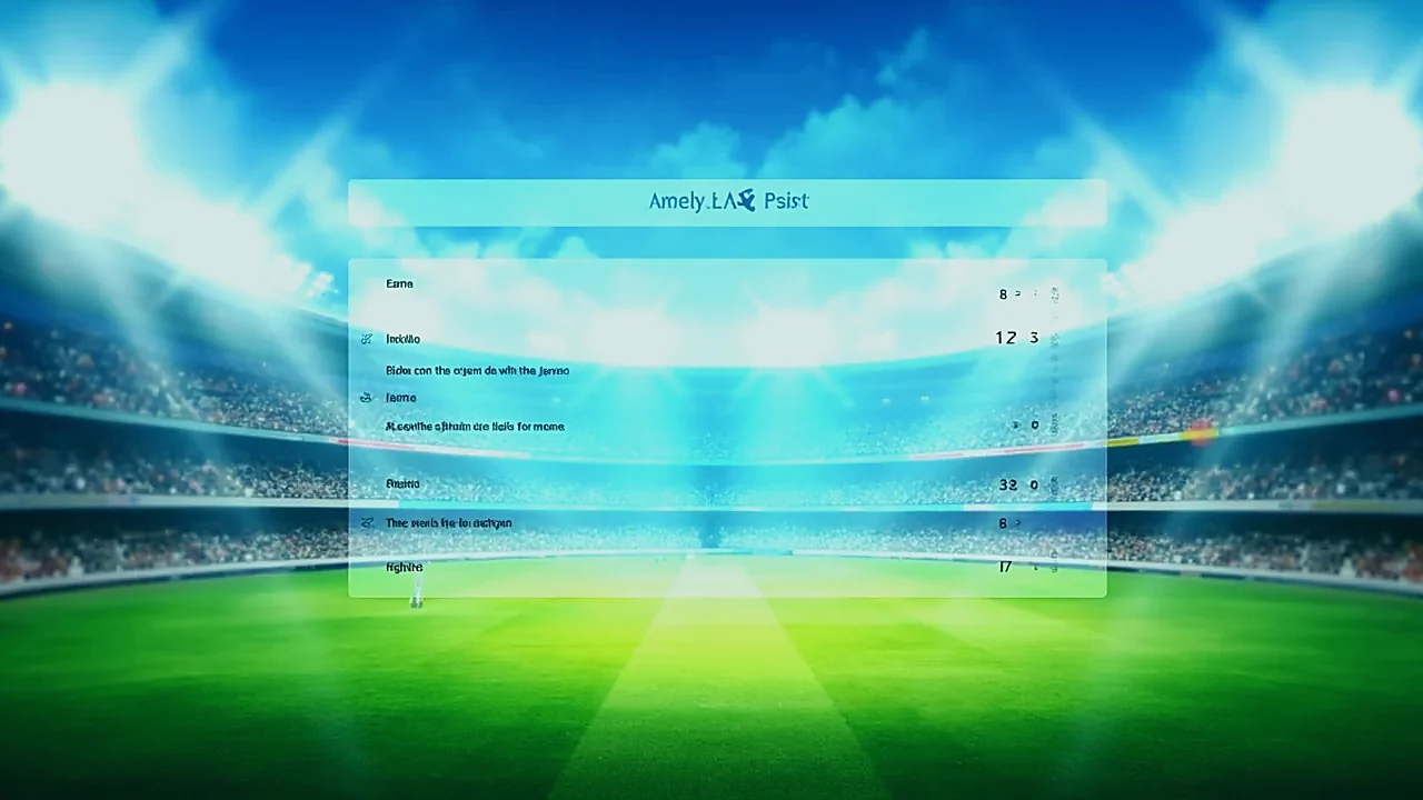 Bright daytime IPL cricket stadium with fantasy decision dashboard overlay — Cricgram India live match strategy