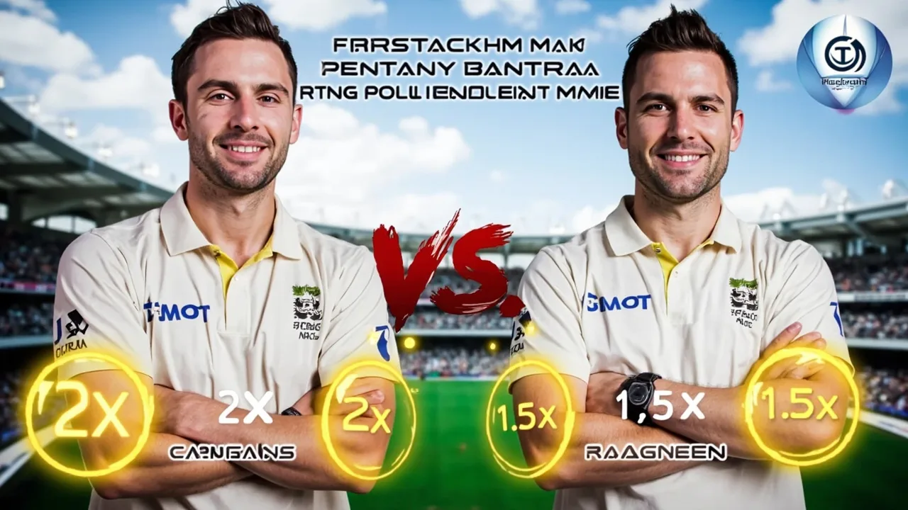 Virat Kohli captain vs vice-captain multiplier comparison for fantasy cricket 2026